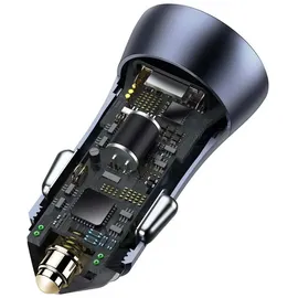 Baseus Golden Contactor Pro 40W Autoladegerät Dunkelgrau