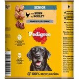 PEDIGREE Dose Senior Huhn Pastete 800g (Menge: 12 x 800 g - 12x Hundefutter