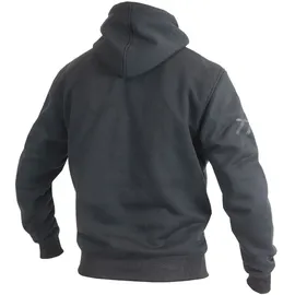 Trilobite Binder Motorradhoodie Schwarz/Grau 4XL