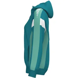 Erima CELEBRATE 125 Trainingsjacke mit Kapuze Damen Blau Ftahitianbluemint 38