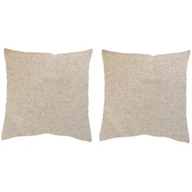 HOME WOHNIDEEN Kissenbezug Lucio 40 x 40 cm Beige