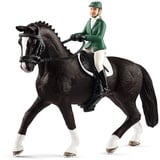 schleich 42358 Springreiterin mit Pferd, für Kinder ab 5 Jahren, HORSE CLUB - Spielset