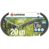 Gardena Liano Life Gartenschlauch 20 m grau