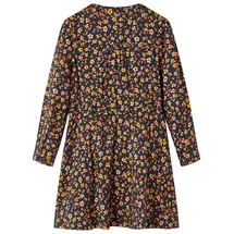 vidaXL Kinderkleid mit Langen Ärmeln Marineblau 92