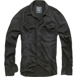 Brandit Textil Brandit Hardee Hemd, schwarz, XL