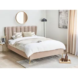 Beliani Miribel 140 x 200 cm Taupe
