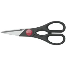 Zwilling TWIN L Vielzweckschere 20cm, Küchenschere für Rechts- und Linkshänder, Rostfreier Spezialstahl, Schwarz