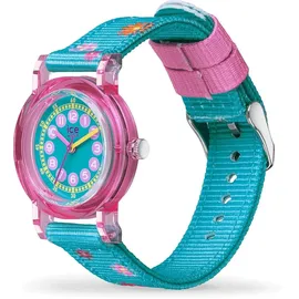ICE-Watch Ice Learning 24 mm Analog Quarz Armbanduhr Pink Flowers