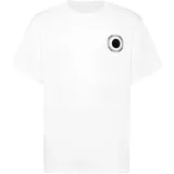 Plein Sport T-Shirt Rundhalsausschnitt Ss LOGO, Größe 5XL, weiß 01 | white