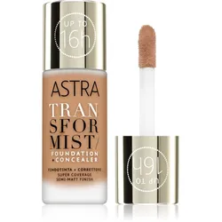 Astra Make-up Transformist langanhaltende Make-up Foundation Farbton 005N Tan 18 ml