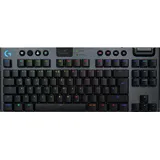 Logitech G915 X LIGHTSPEED TKL, Gaming-Tastatur, kabellos, Schwarz