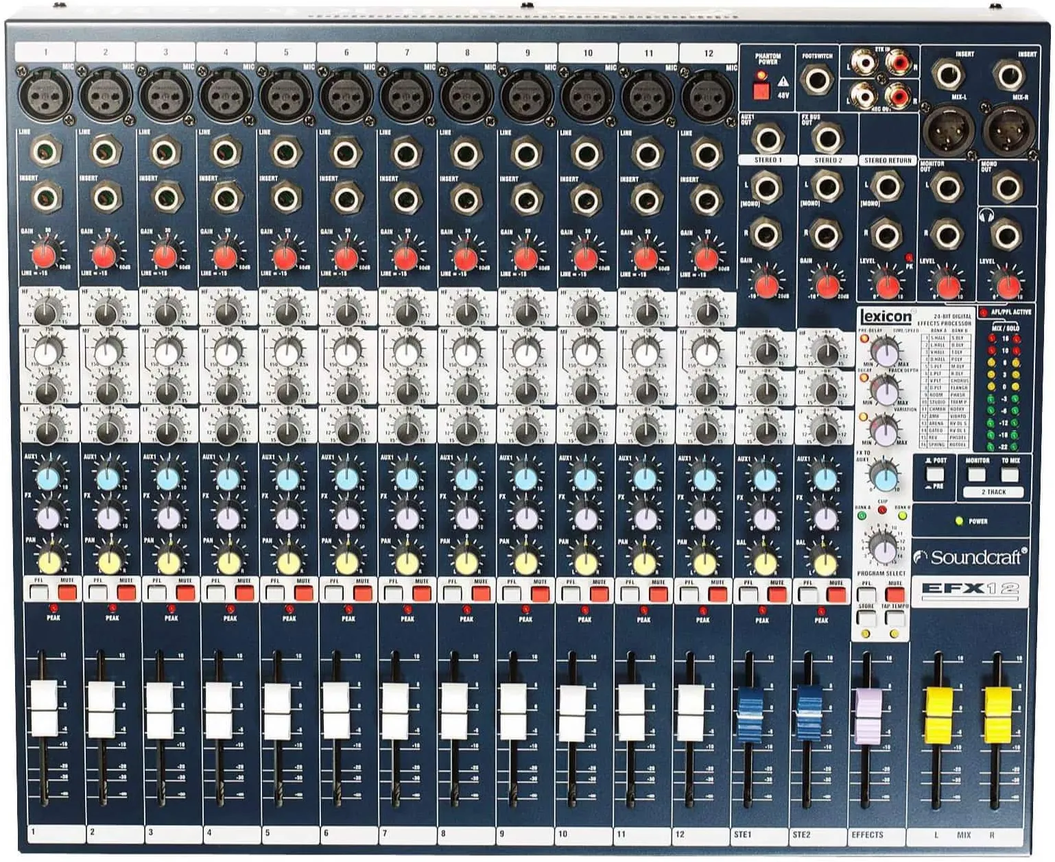 Soundcraft EFX 12 Mischpult