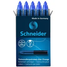 Schneider One Change Tintenrollerminen blau 0,6 mm 5 St.