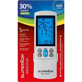 SUPERIOR ELECTRONICS AirCo PLUS - Universelle Fernbedienung für Klimaanlagen White, SUPCU001