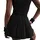 Nike Court Advantage High-Waist Falten-Tennisrock Damen Rock, schwarz - US: L
