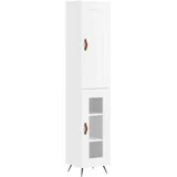 vidaXL Highboard 34,5 x 180 x 34 cm Weiß