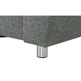 Smart Relaxsessel Valencia Flachgewebe 96 x 90 x 93 cm Grau