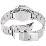 ORIENT Herren Automatik Armbanduhr aus Edelstahl mit Edelstahl Band - Sports Mechanical - RA-AA0814R19B - Silber/Rot