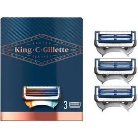 King C. Gillette King C. Rasierklingen 3 St.