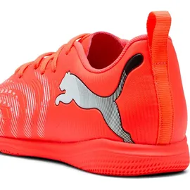 Puma Future 9 Play Hallenschuhe Kinder Glowing Red/White/Black 35