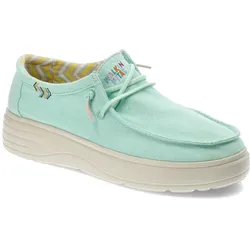 Grüne Halbschuhe Pitas Schlupfschuhe, 38