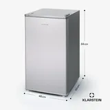 Klarstein Cool Cousin Kühl-Gefrier-Kombination 70/11 Liter 40 dB 2 Ebenen