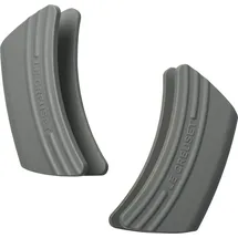 Le Creuset Silikon Topf-Griffschutz, 2er-Set Flint