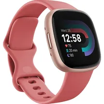 Fitbit Versa 4 aluminium kupferrosé/sandrosa