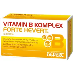 Vitamin B Komplex forte Hevert Tabletten