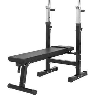 Gorilla Sports Hantelbank inkl. Ablage schwarz