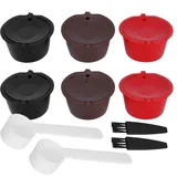 Wiederverwendbarer Kaffeefilter Für Dolce Gusto Mit Löffel Und Pinsel
