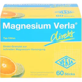 VERLA Magnesium Verla direkt Citrus Granulat 60 St.