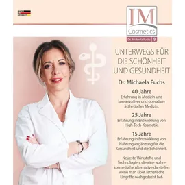 Genius IM Cosmetics NAD+ Elastin intensiv Gesichtspflege 3‐tlg. – Anti‐Aging Serum, Creme & Körperlotion – Anti Falten, | Dr. Michaela Fuchs