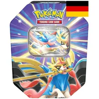 Pokémon Tin Box Schlagkräftige Legenden: Zacian-ex