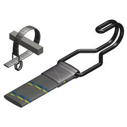 PEREL 612-45 Spanngurt / Spannband elastisch Länge 450mm x Breite 20mm