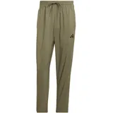 adidas Essentials 3-Streifen Stanford Open Hem Hose Olive Strata / Black L