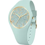 ICE-Watch - Ice Glitter Quiet Tide - Blaue Damenuhr mit Plastikarmband - 022571 (Small)