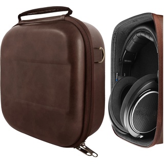 GEEKRIA Tasche Kopfhörer für HD 599, HD 598 SE, HD 595, Sennheiser HD 559, HD 558, HD 555, HD 518, HD 515 Headphones, Schutztasche für Headset Case (PU)