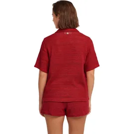 O'Neill Crochet Shirt Rot S