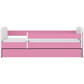 99rooms Kinderbett Dreams X 70 x 140 cm Spanplatte rosa weiß