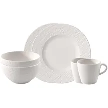 Villeroy & Boch Manufacture Rock Frühstücks-Set 6-tlg. weiß