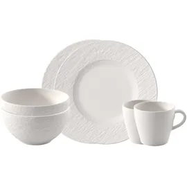 Villeroy & Boch Manufacture Rock Frühstücks-Set 6-tlg. weiß