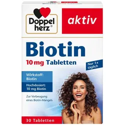 Doppelherz aktiv Biotin 10mg 30 St Tabletten