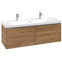 Villeroy & Boch V&B Waschtischunterschrank Subway 3.0 127,2x42,9x47,8cm, o LE/Gr AL gl, Kan Oa