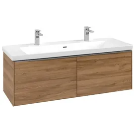 Villeroy & Boch V&B Waschtischunterschrank Subway 3.0 127,2x42,9x47,8cm, o LE/Gr AL gl, Kan Oa