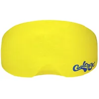 Coolcasc® Coolmasc Gelb - Skibrillenschutz Überzug – Elastische Schutz-Hülle aus Lycra für Skibrillen, Kratzschutz und Staubschutz, praktisches ski gadgets für Wintersportene