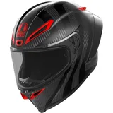 AGV Pista GP RR Intrepido Integralhelm - Matt Dunkelgrau/Schwarz/Rot / S