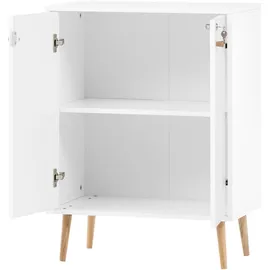 MÖBELPARTNER Aktenschrank Jonte, 150577 kreideweiß 1 Fachboden 65,2 x 39,0 x 86,5 cm