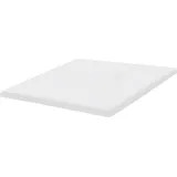 Beliani Matratzentopper Weiß Memoryschaum 180 x 200 cm
