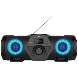 JVC RVNB300DAB DAB-Radio Schwarz BoomBox - 60 Watt Lautsprecher, Bluetooth